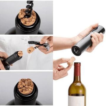 EasyPour | Forbedre din vinopplevelse (Incl. vinpropp, vinhelse, folieklipper) | Skanto