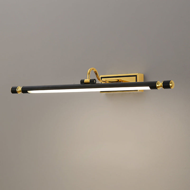 Luksus svart-gull speillampe – LumoGold | Skanto