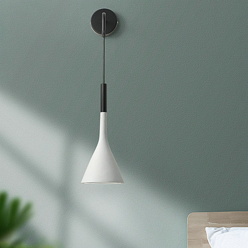 Skandinavisk bedside pendel vegglampe – Justerbar ledning | Skanto