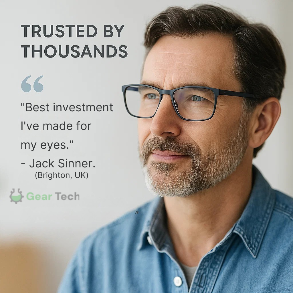 Skanto | Progressive Multifocal Glasses for Clear Vision - Tysk intelligent design for hverdagsbruk