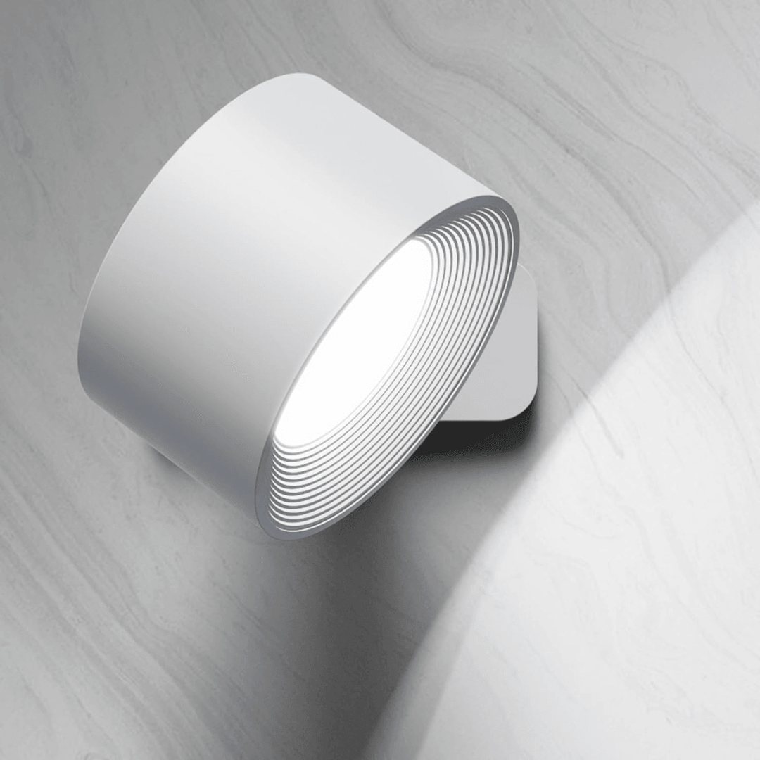Skanto | 360° trådløs oppladbar vegglampe | Allsidig LED-belysningsløsning