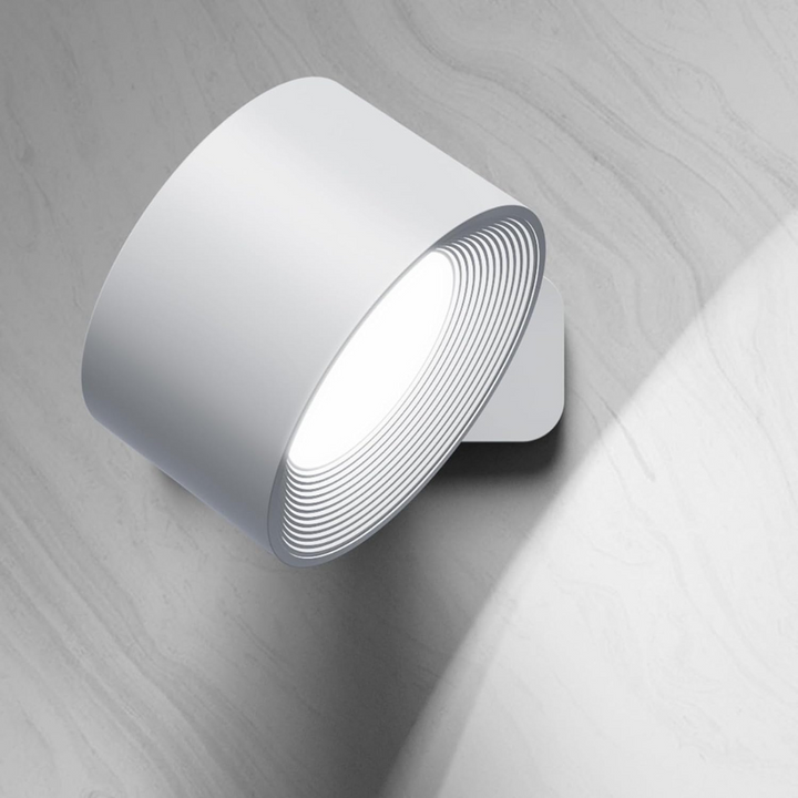 Skanto | FlexiLamp – Trådløs, Oppladbar Vegglampe med 360° Rotasjon