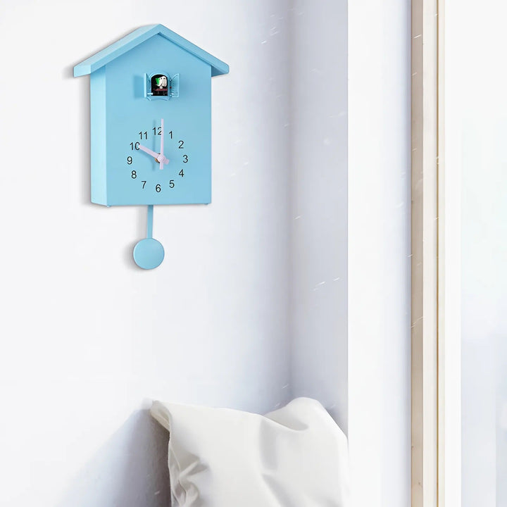 Moderne Kukkur Kvarts Veggklokke med Minimalistisk Design | Skanto