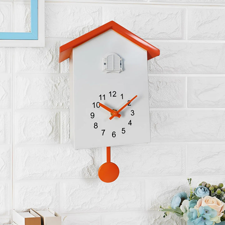 Moderne Kukkur Kvarts Veggklokke med Minimalistisk Design | Skanto