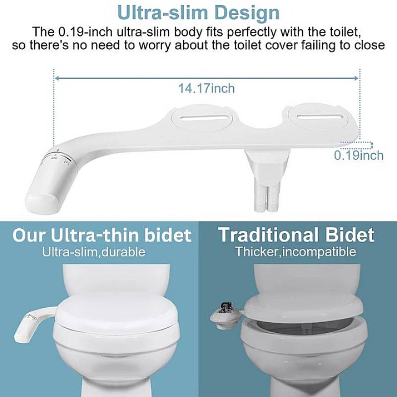Skanto | Ultra-Tynn Bidetfeste For Toalett