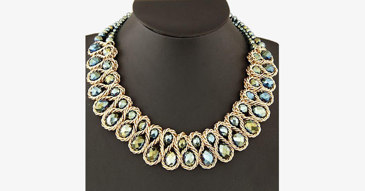 Skanto | Stor Choker Dobbel Perle Halskjede – Must-Have smykke med elegant og unikt design