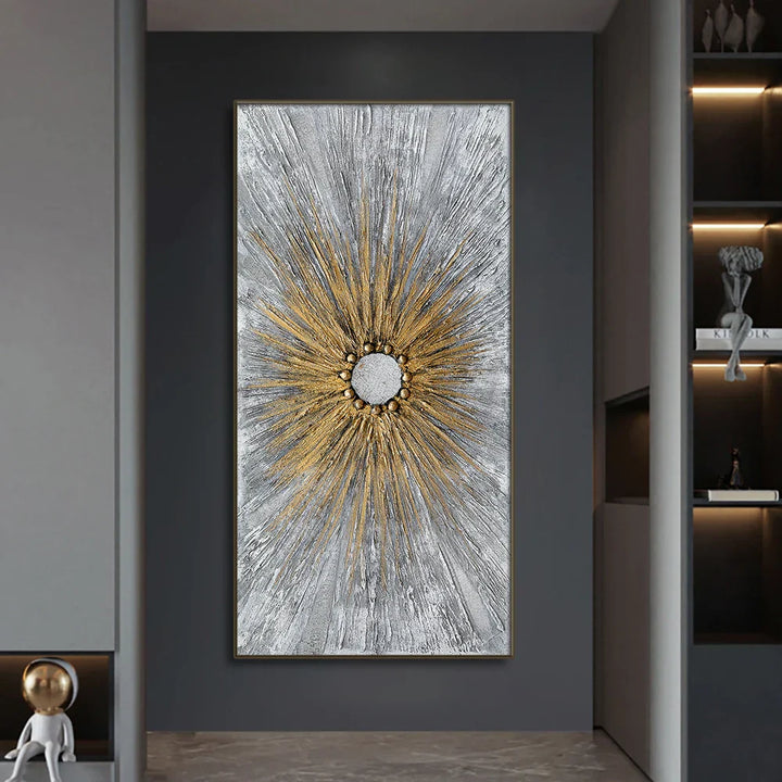 Store Størrelser Samtidig Urban Abstrakt Veggkunst Fine Art Lerret Trykk Nøytral Farge Bilde For Moderne Leilighet Stue Hjem Kontor Kunst Decor | Skanto