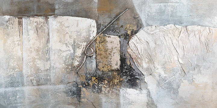 Store størrelser Samtids Urban Abstrakt Veggkunst Fin Kunst Lerretsutskrifter Nøytrale Farge Bilder For Moderne Leilighet Stue Hjem Kontor Kunst Dekor | Skanto