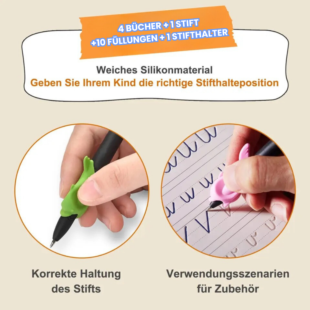 Skanto | Kalligrafibøker (Sett med 4)