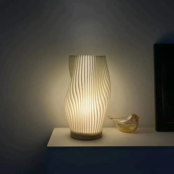 Bølgete Ambient Lampe - Sofia | Skanto