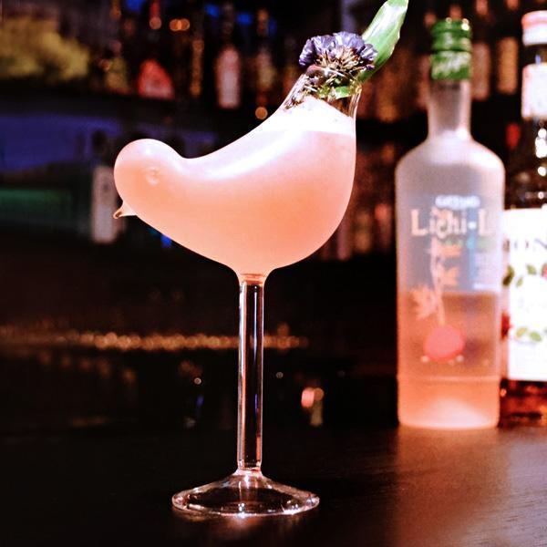 Fuglformet Cocktailglass | Skanto