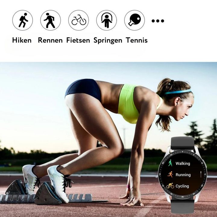 PowerPulse Elite - Stilfullt Sportur for Topp Ytelse Skanto