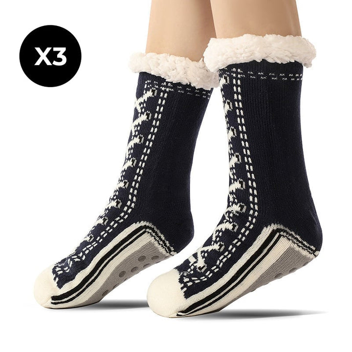 Skanto | Ultra-tykke Cashmere Slipper Hjem Sokker