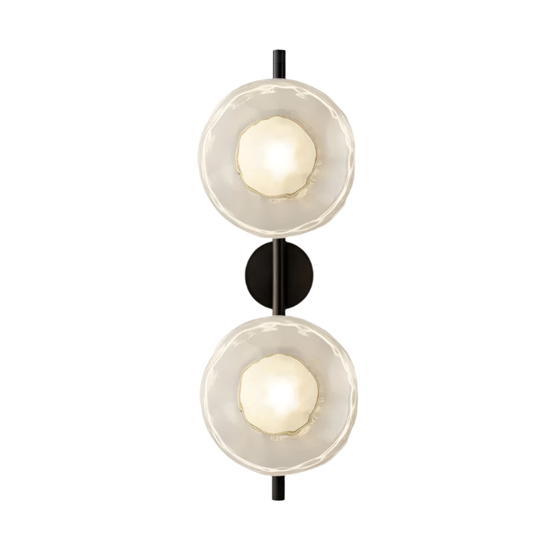 Skanto | Rund Glass Vegglampe i Skandinavisk Design