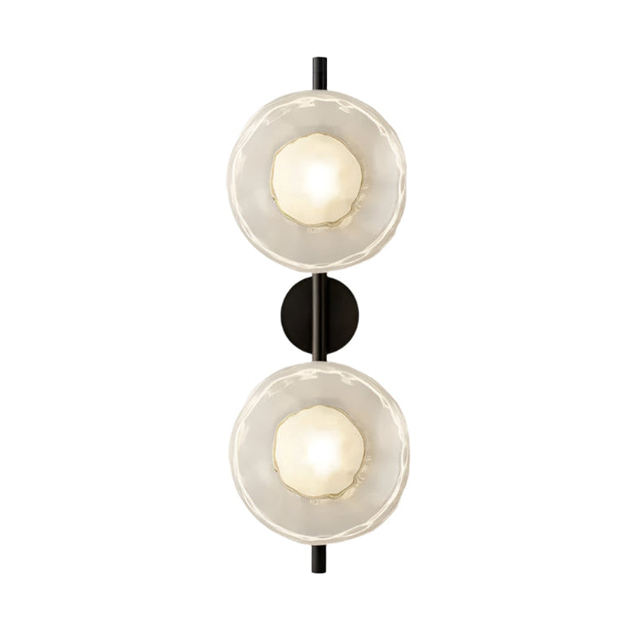 Skanto | Rund Glass Vegglampe i Skandinavisk Design