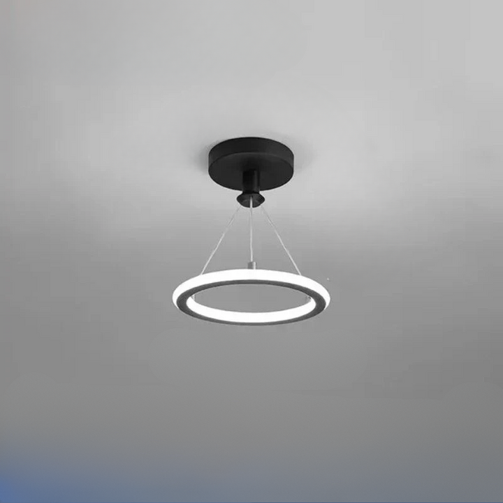 Moderne LED taklampe for gang og entréområde, minimalistisk belysning | Skanto
