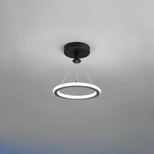 Moderne LED taklampe for gang og entréområde, minimalistisk belysning | Skanto