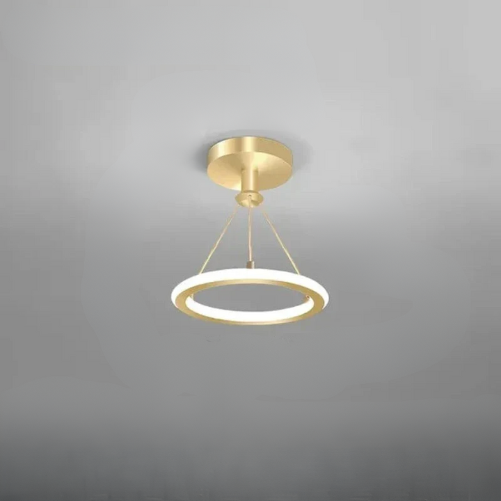 Moderne LED taklampe for gang og entréområde, minimalistisk belysning | Skanto