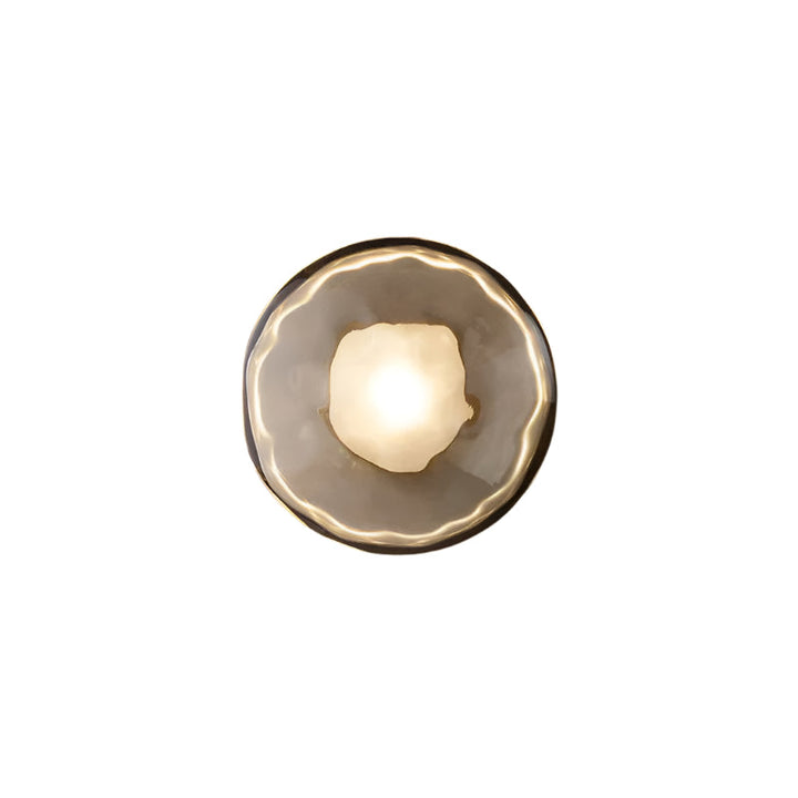 Skanto | Rund Glass Vegglampe i Skandinavisk Design