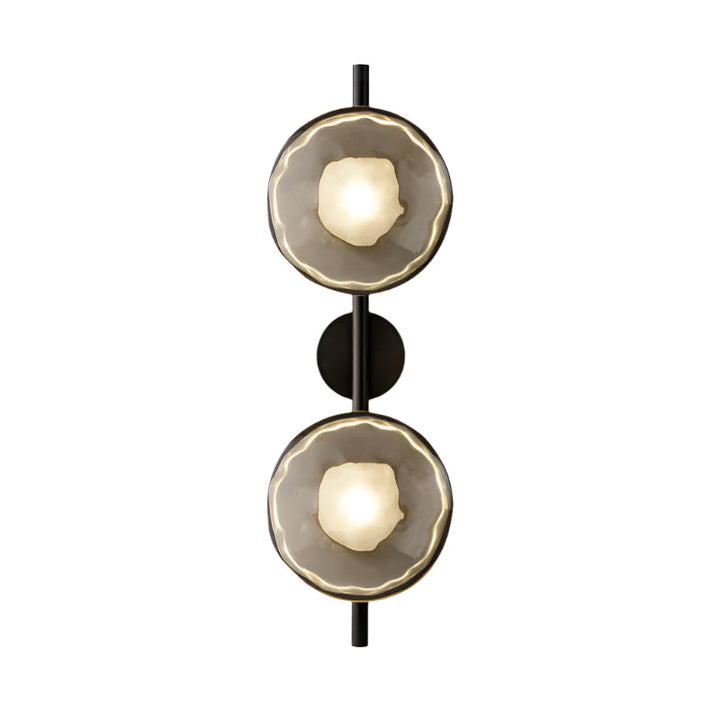 Skanto | Rund Glass Vegglampe i Skandinavisk Design