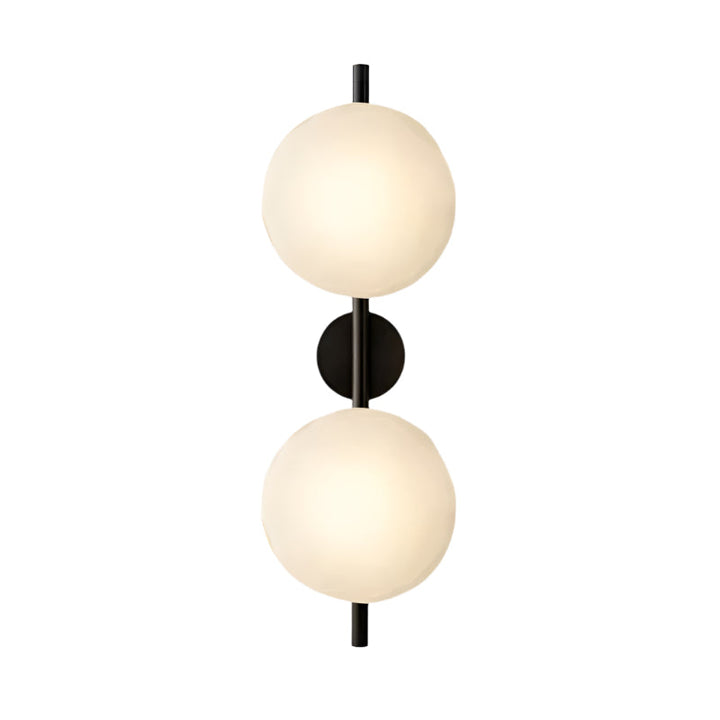 Skanto | Rund Glass Vegglampe i Skandinavisk Design