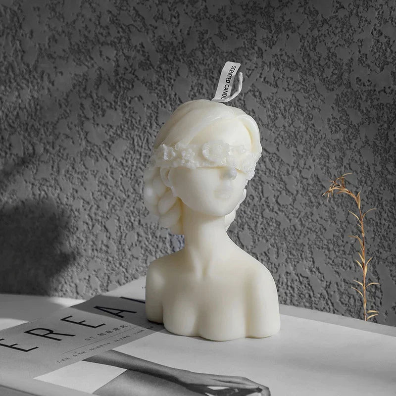 Blindfolded Girl Duftlys Skanto