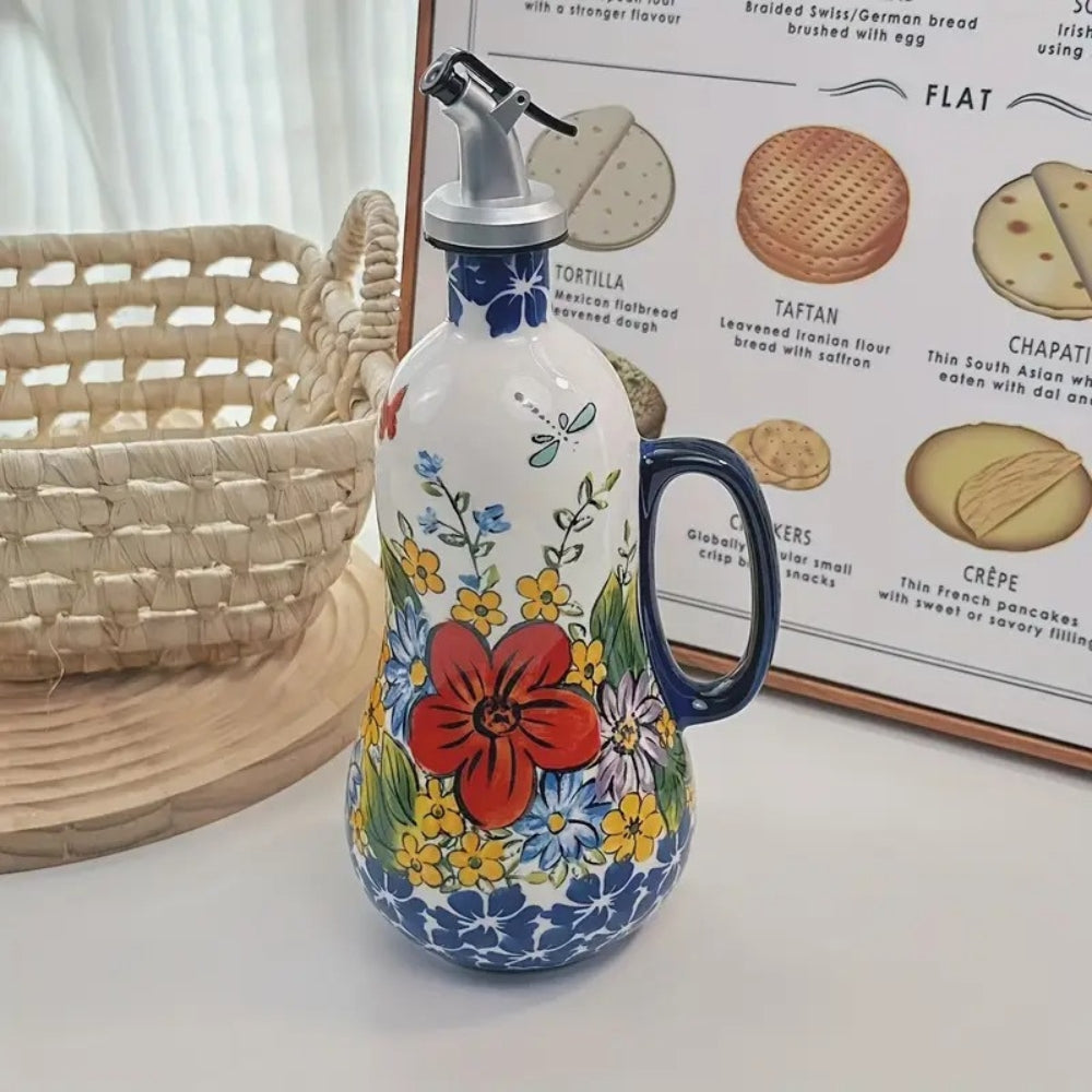 Skanto | Bloom Pour Keramisk Oljedispenser
