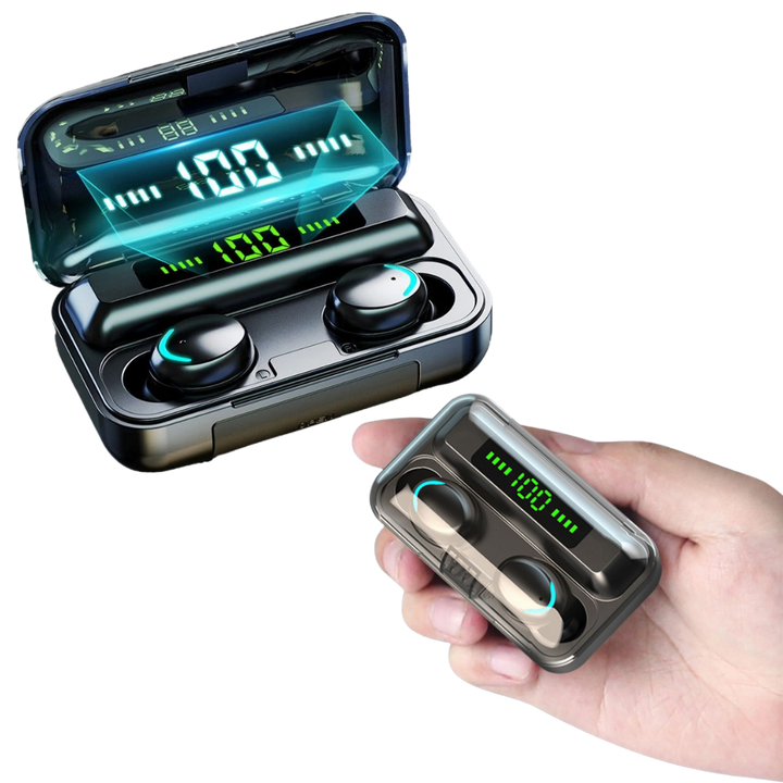 Bluetooth-øretelefoner med ladeboks