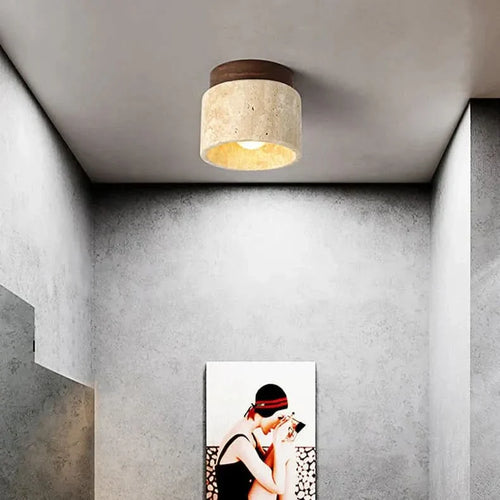 Skanto | Japansk Krem Stil LED Taklampe