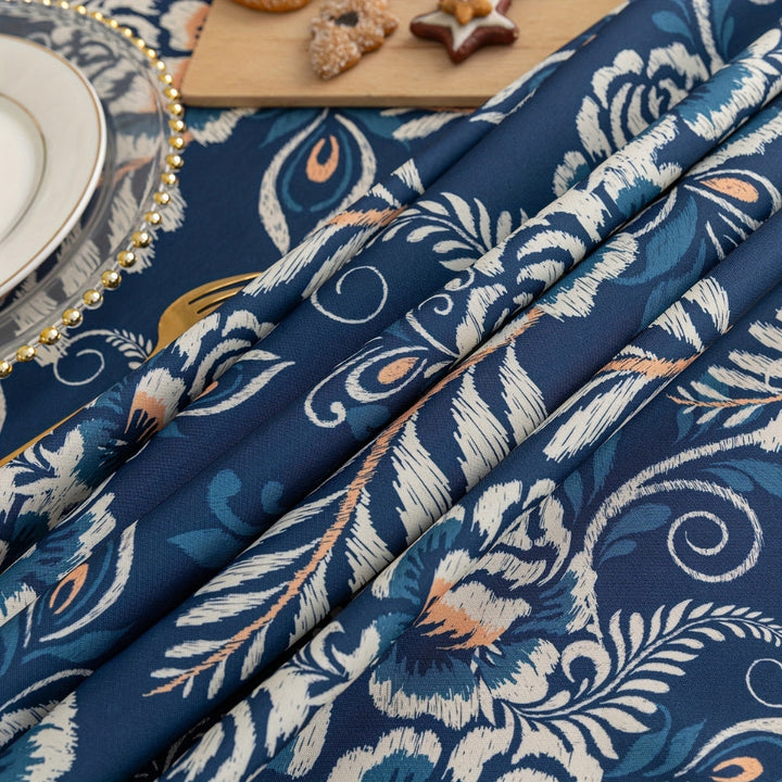 Skanto | Peacock Blossom Boho Floral Dekkebord med dusk