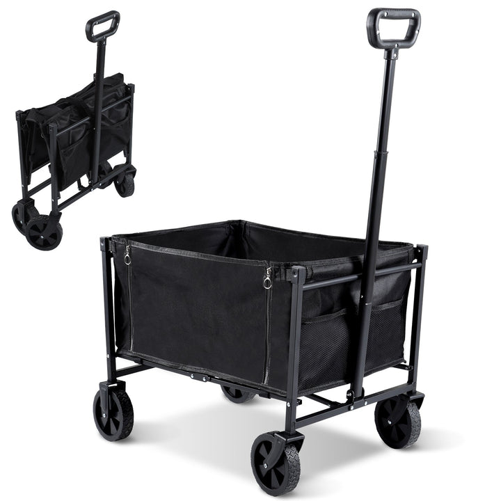 Sammenleggbart vogn transportvogn 60L | Skanto