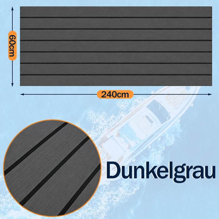 Boot Gulv EVA Teak Gulv Selvklebende | Skanto