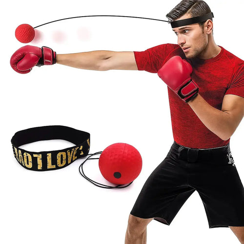 Box Reflex Ball med pannebånd – Reaksjons- og koordinasjonstrening for hjemmet