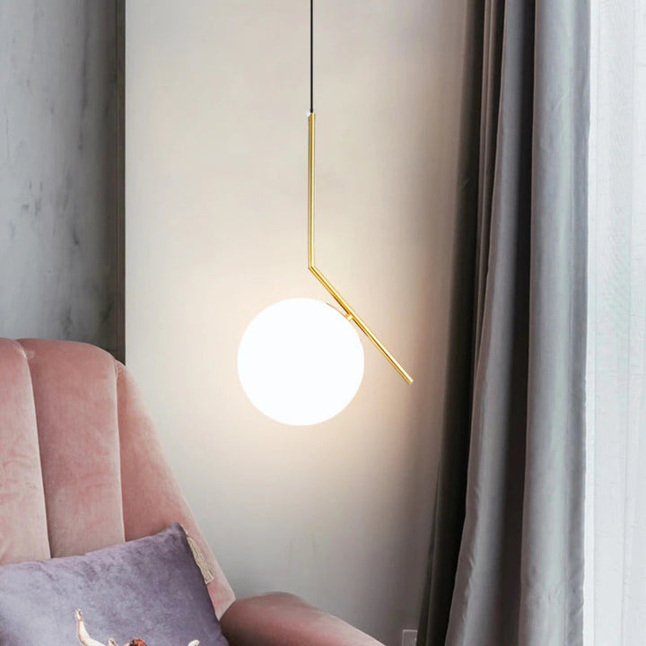 Nordic glass pendant lights