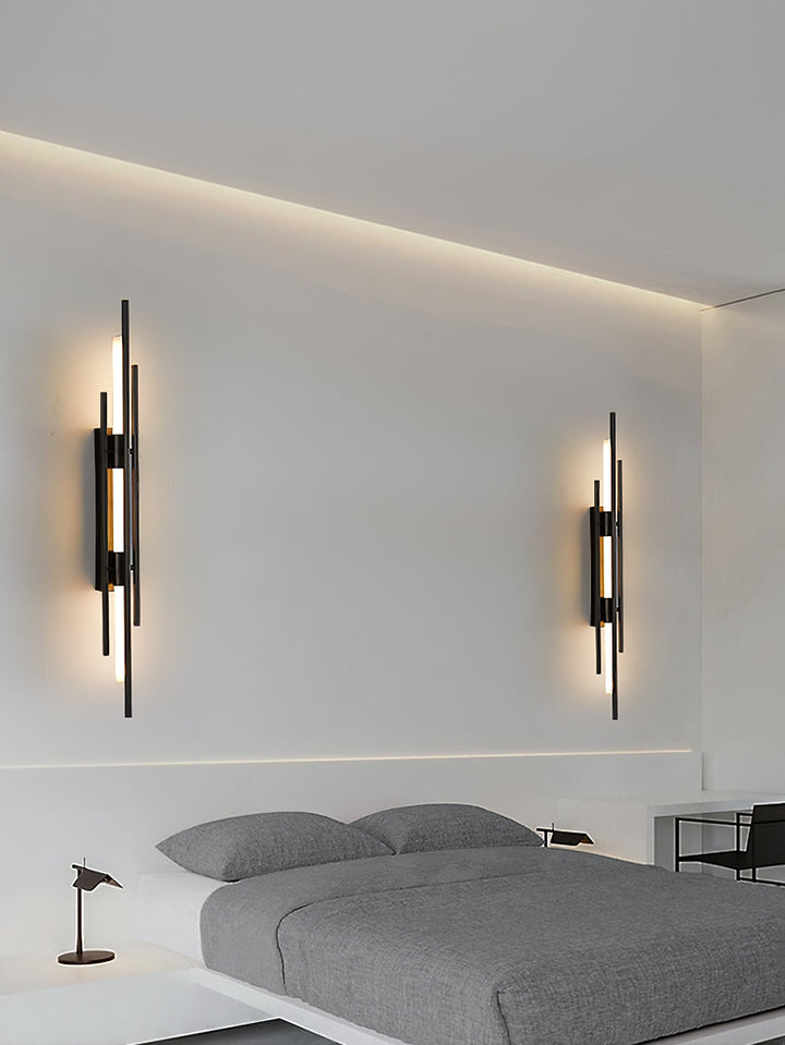 Skanto | LuxeAura – Opulent Gold Vegglampe for Elegante Rom
