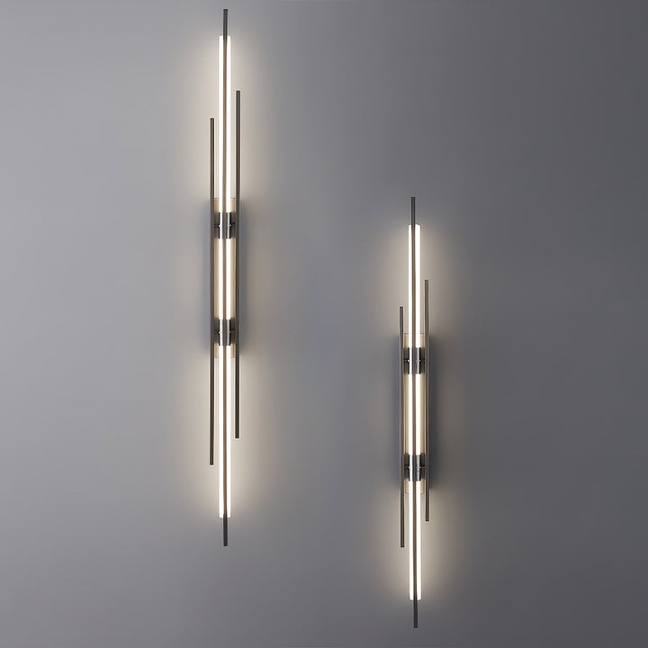 Skanto | LuxeAura – Opulent Gold Vegglampe for Elegante Rom