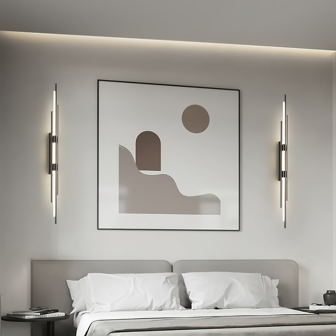 Skanto | LuxeAura – Opulent Gold Vegglampe for Elegante Rom