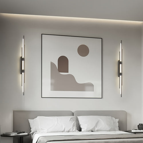 Skanto | LuxeAura – Opulent Gold Vegglampe for Elegante Rom