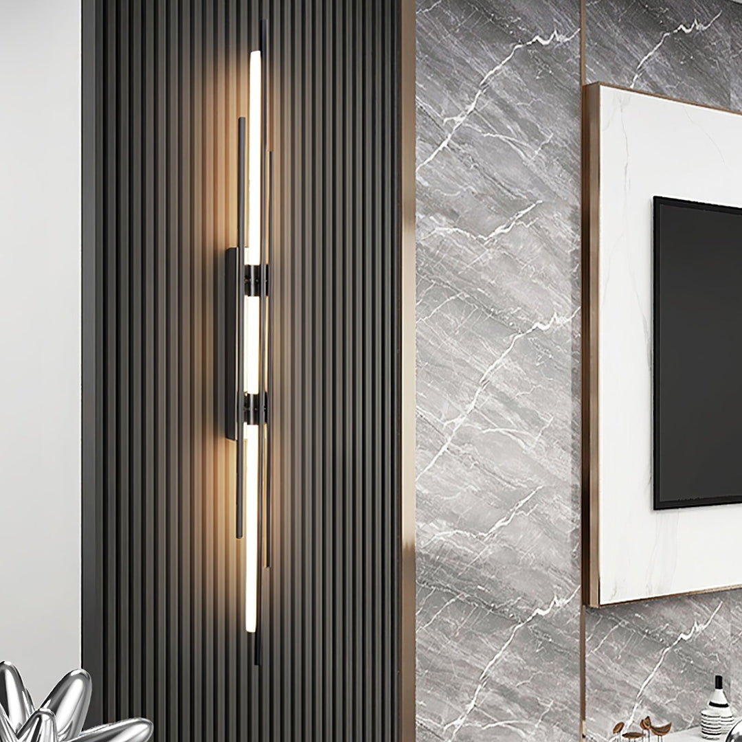 Skanto | LuxeAura – Opulent Gold Vegglampe for Elegante Rom