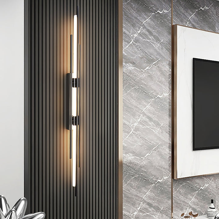Skanto | LuxeAura – Opulent Gold Vegglampe for Elegante Rom