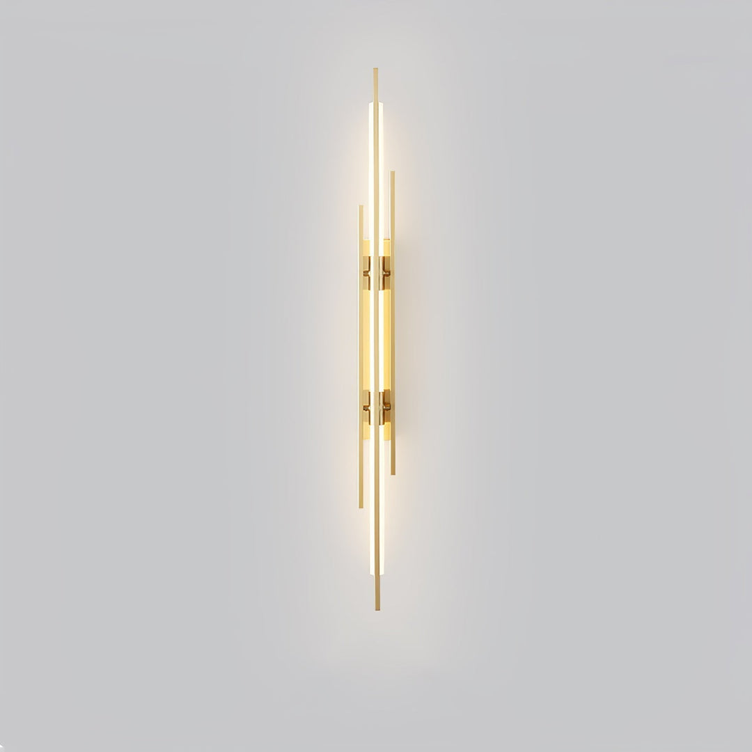 Skanto | LuxeAura – Opulent Gold Vegglampe for Elegante Rom