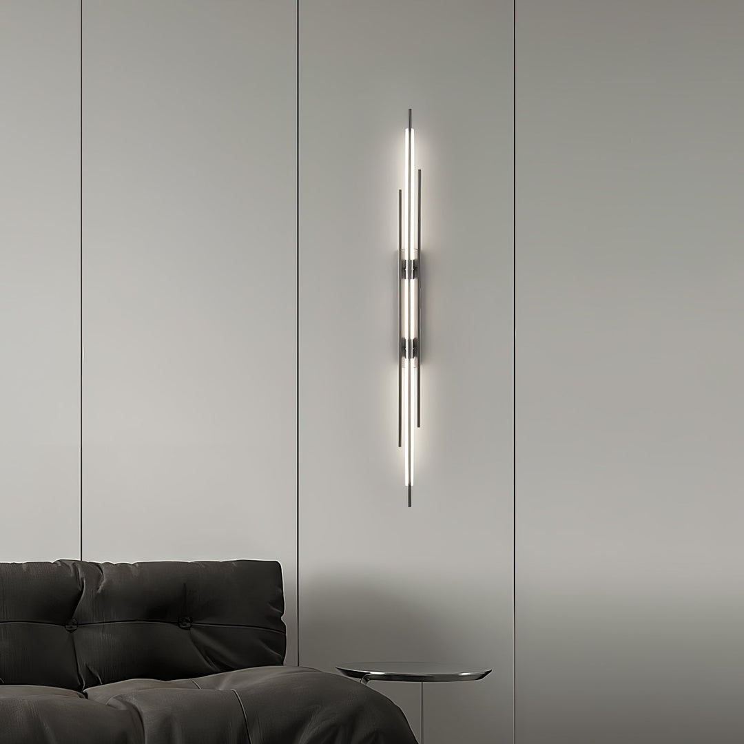 Skanto | LuxeAura – Opulent Gold Vegglampe for Elegante Rom