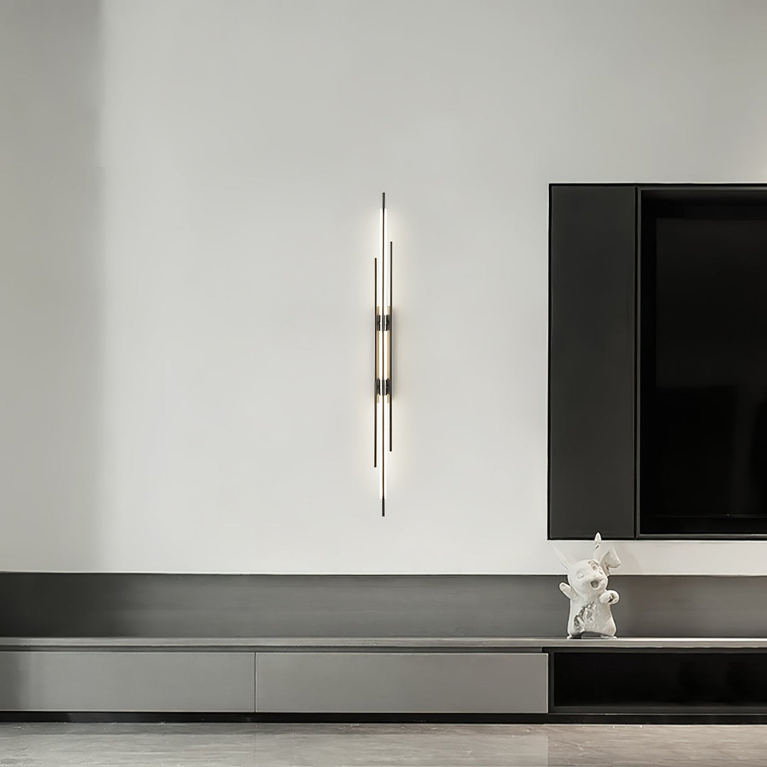 Skanto | LuxeAura – Opulent Gold Vegglampe for Elegante Rom