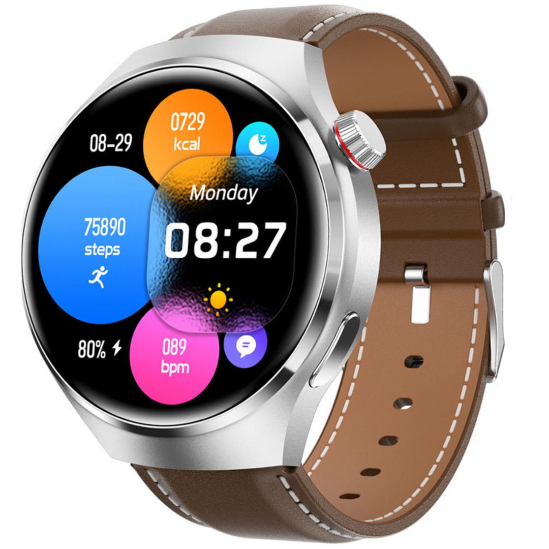 Skanto |  Smartklokke: Ideell for Sport, Forretning & Livsstil Ekg, Amoled Hd, Bluetooth, Hjertefrekvens Begrenset Utgave