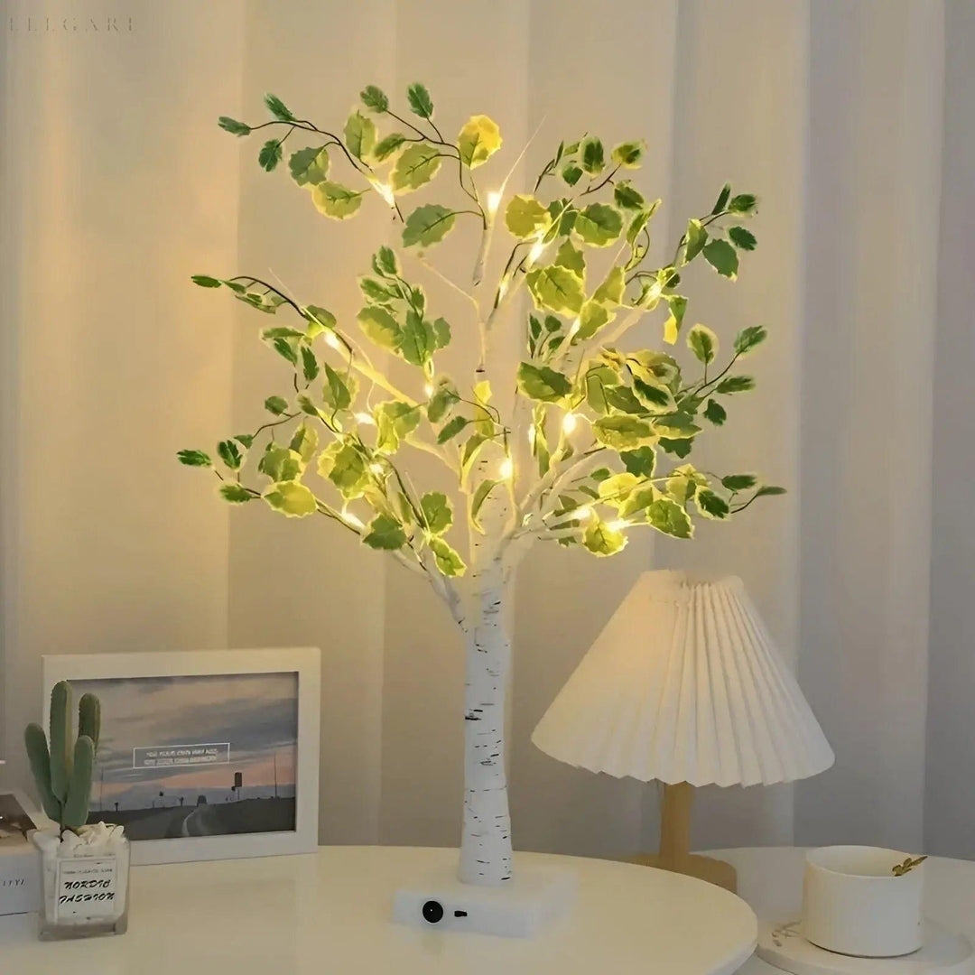 BrightTree-lampe – Opplyst tre som hjemmedekorasjon med LED-lys