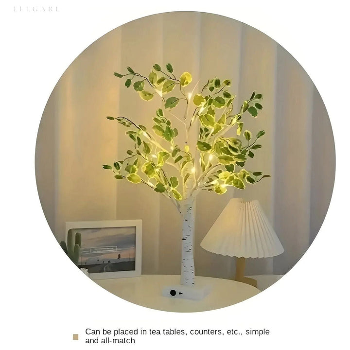 BrightTree-lampe – Opplyst tre som hjemmedekorasjon med LED-lys
