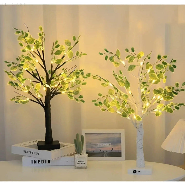 BrightTree-lampe – Opplyst tre som hjemmedekorasjon med LED-lys