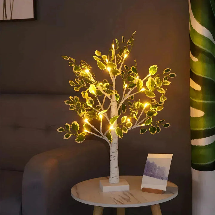 BrightTree-lampe – Opplyst tre som hjemmedekorasjon med LED-lys
