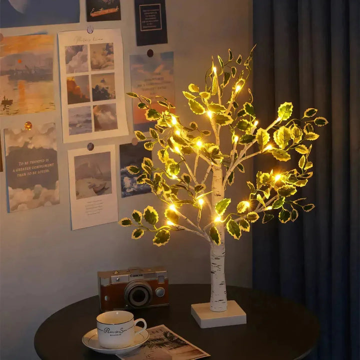 BrightTree-lampe – Opplyst tre som hjemmedekorasjon med LED-lys