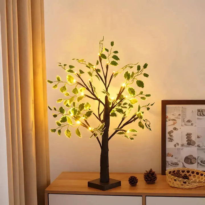 BrightTree-lampe – Opplyst tre som hjemmedekorasjon med LED-lys